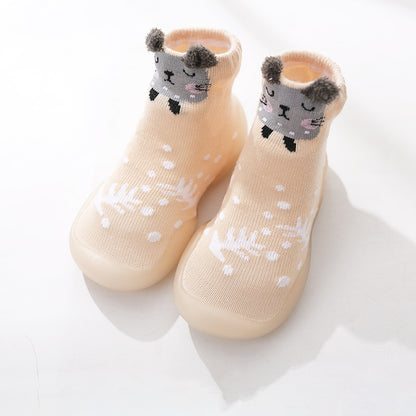 Indoor Non-Slip Soft Sole Baby Socks And Shoes