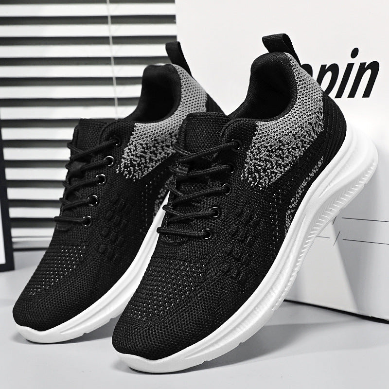 Lace-up Sneakers Women Light Breathable Flats Shoes - FLIPSTYLEZLLC