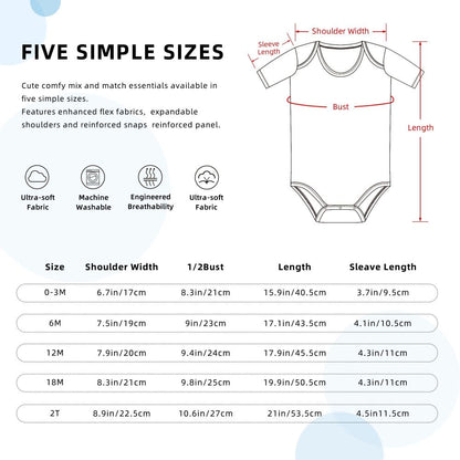 Create Your Own Soft And Skin-friendly Baby Cotton Short-sleeved Romper