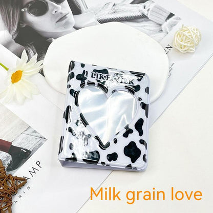Cutout Love Mini Plug-in Album Business Card Album