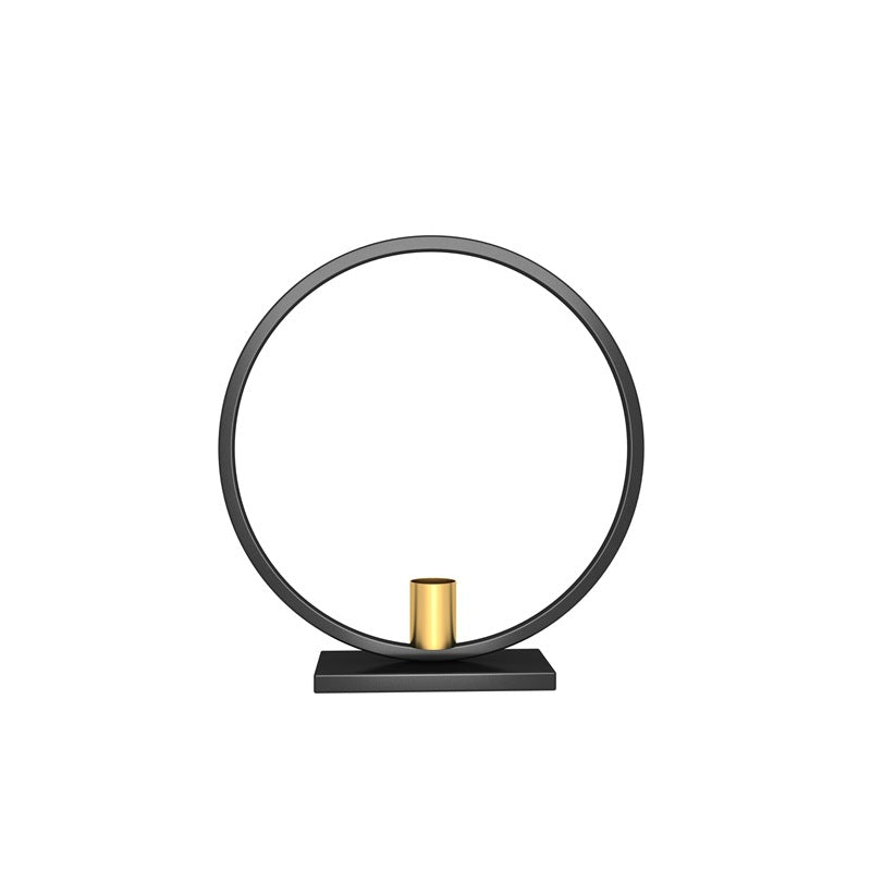 Round simple round square table