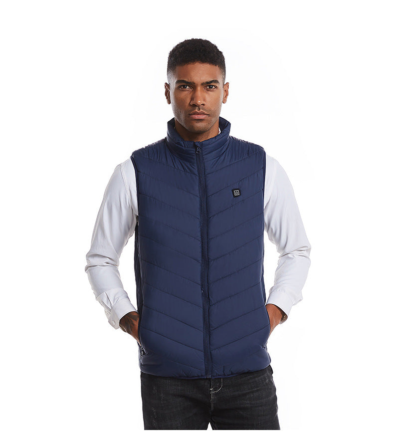 Graphene electric heating vest