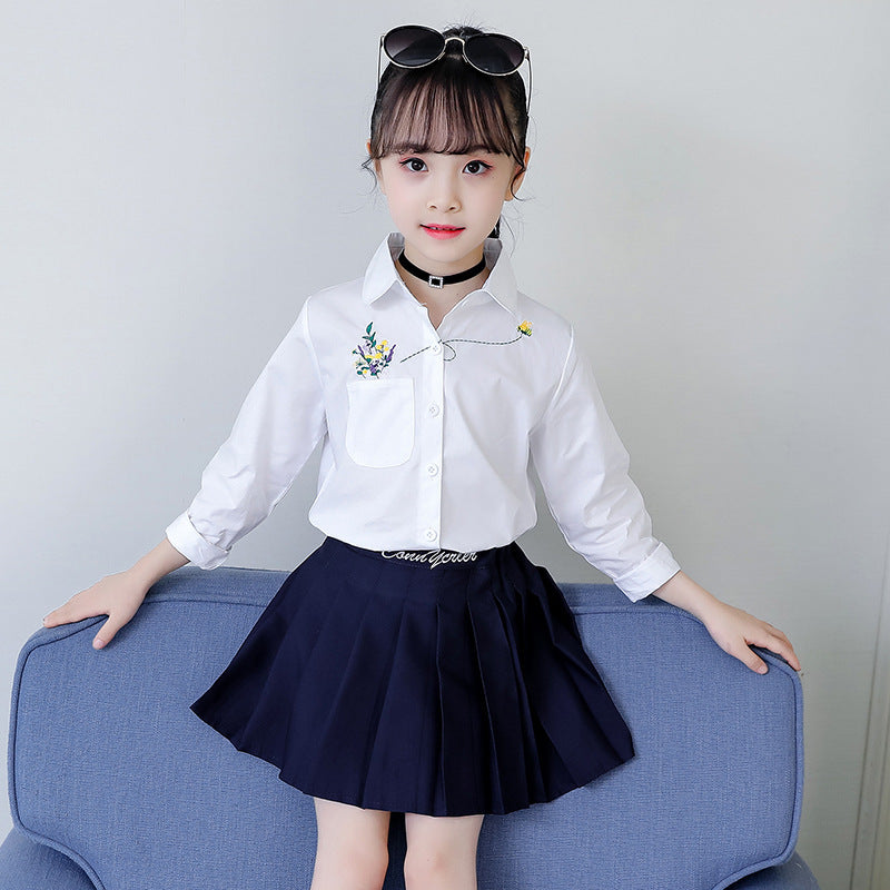 Big child girl hipster shirt