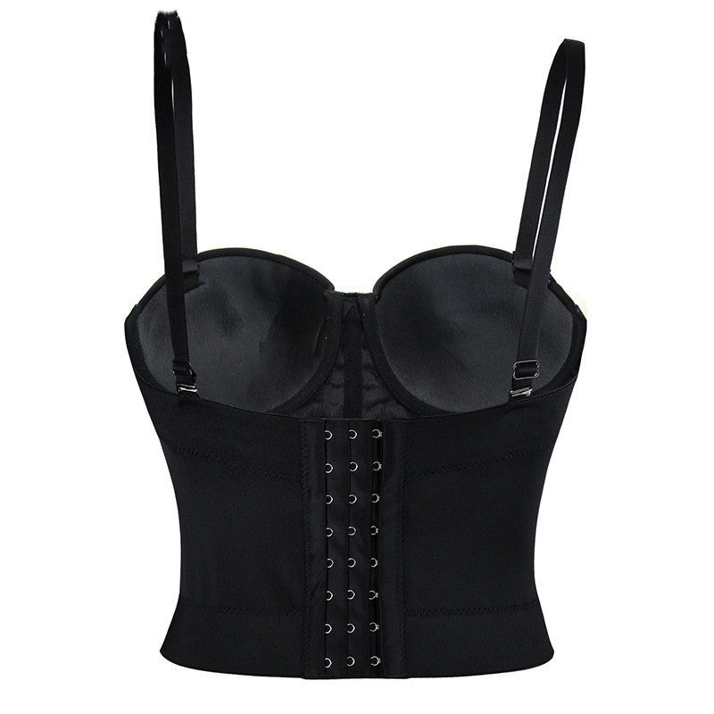Women's Fashion Tube Top Beauty Back Corset Vest