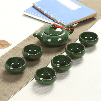 Ceramic teapot tea set gift box