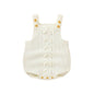 Vest Knitted Wool Handmade Bubble Ball Triangle Romper