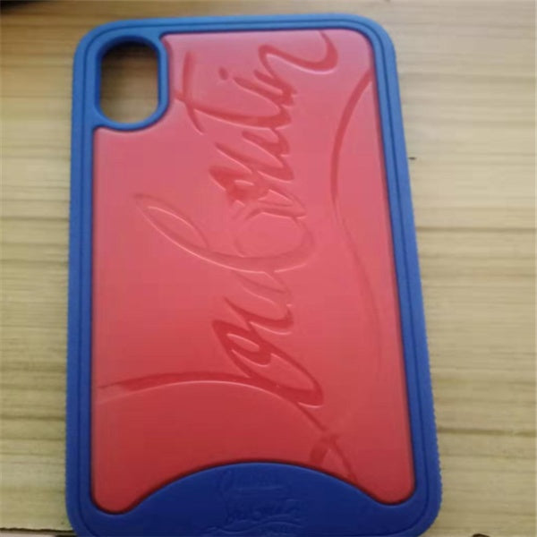 Red bottom rivet phone case
