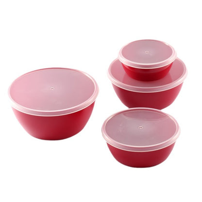 Personality Plastic Round Bento Storage Box