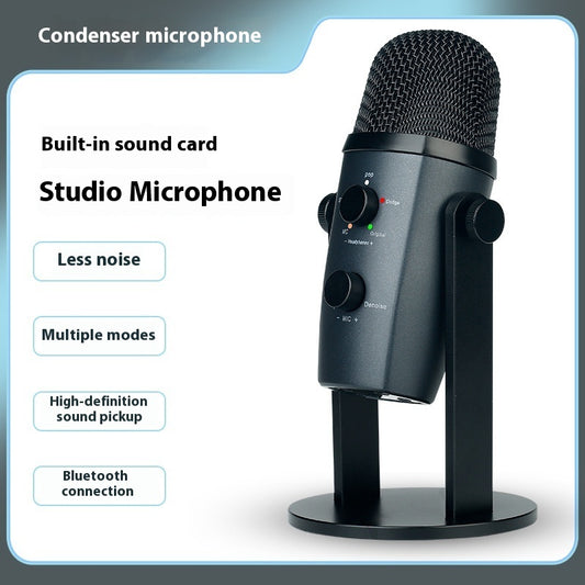 USB Capacitor Bluetooth Microphone Singing And Recording