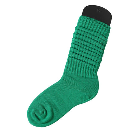 Lazy Bunching Socks European And American Extra Thick Fluffy Loop