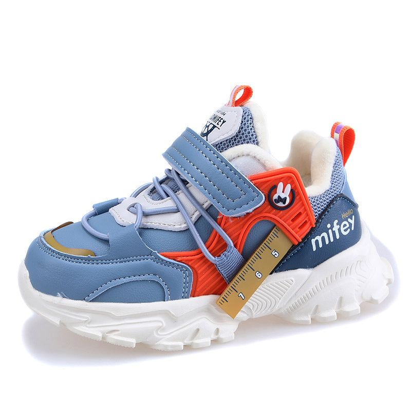 Warm men's and women's sports shoes children's shoes