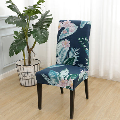 Home Dining Table Printing Stretch Chair Cover