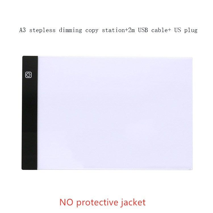 Stencil Light-Box Table-Pad Drawing-Board Art Graphic Artist Tracing Waterproof Ultra-Thin