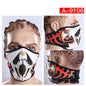 Cycling Skeleton Halloween Mask Mountaineering Ski