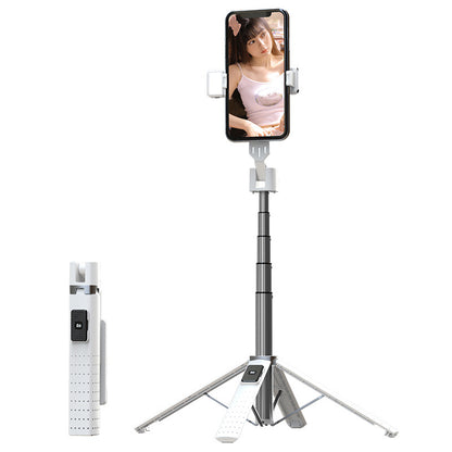 Tetrapod Mobile Phone Double Fill Light Holder Bluetooth Selfie Stick