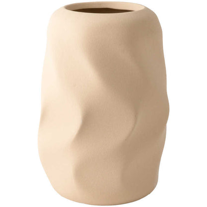 Frosted Ceramic Decoration Green Plant Dried Flower Vase Slightly Flaw