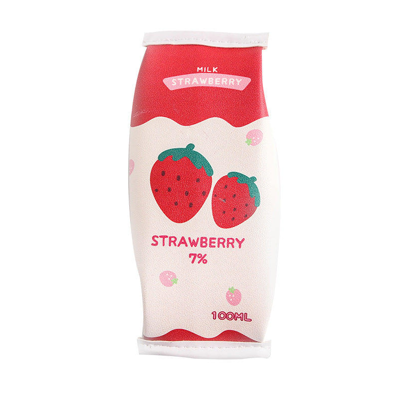 Strawberry milk pencil case