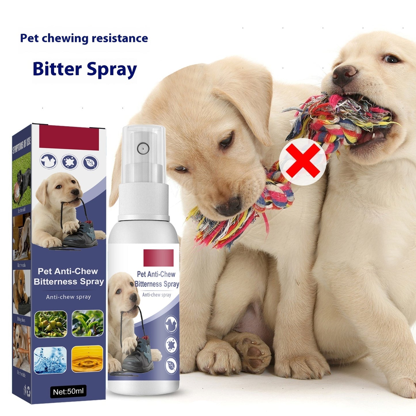 Pet Bitter Anti-bite Spray Dog Scratching Sofa Indoor Long-lasting Eviction