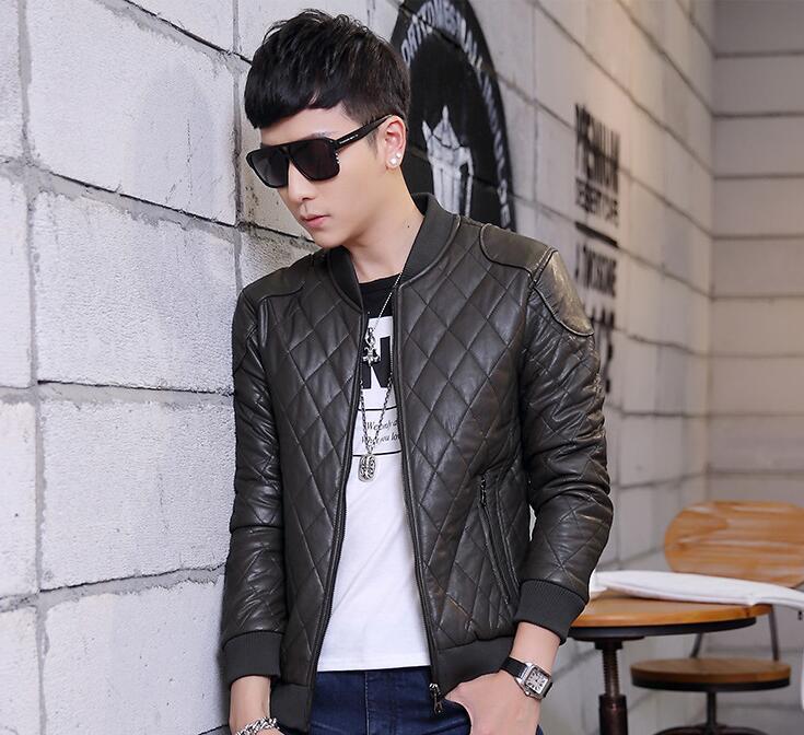 Men's winter plush suede jacket