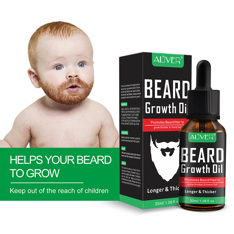 Beard growth essential oil
