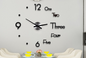3D Wall Sticker Clock