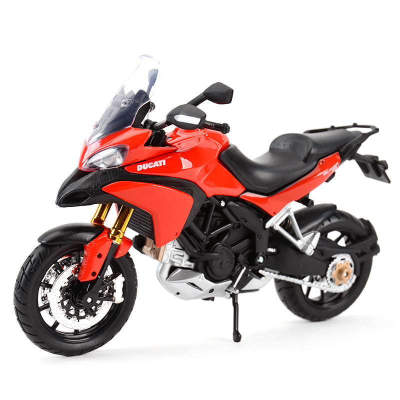 Simulation alloy motorcycle model