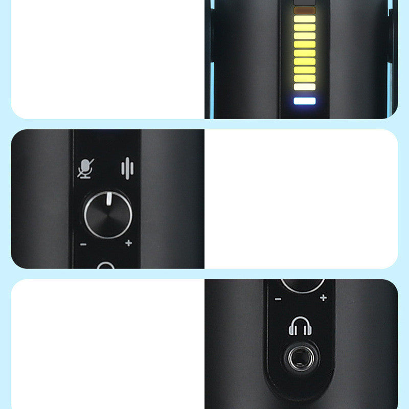 Voice Controlled Breathing Lamp Microphone Game