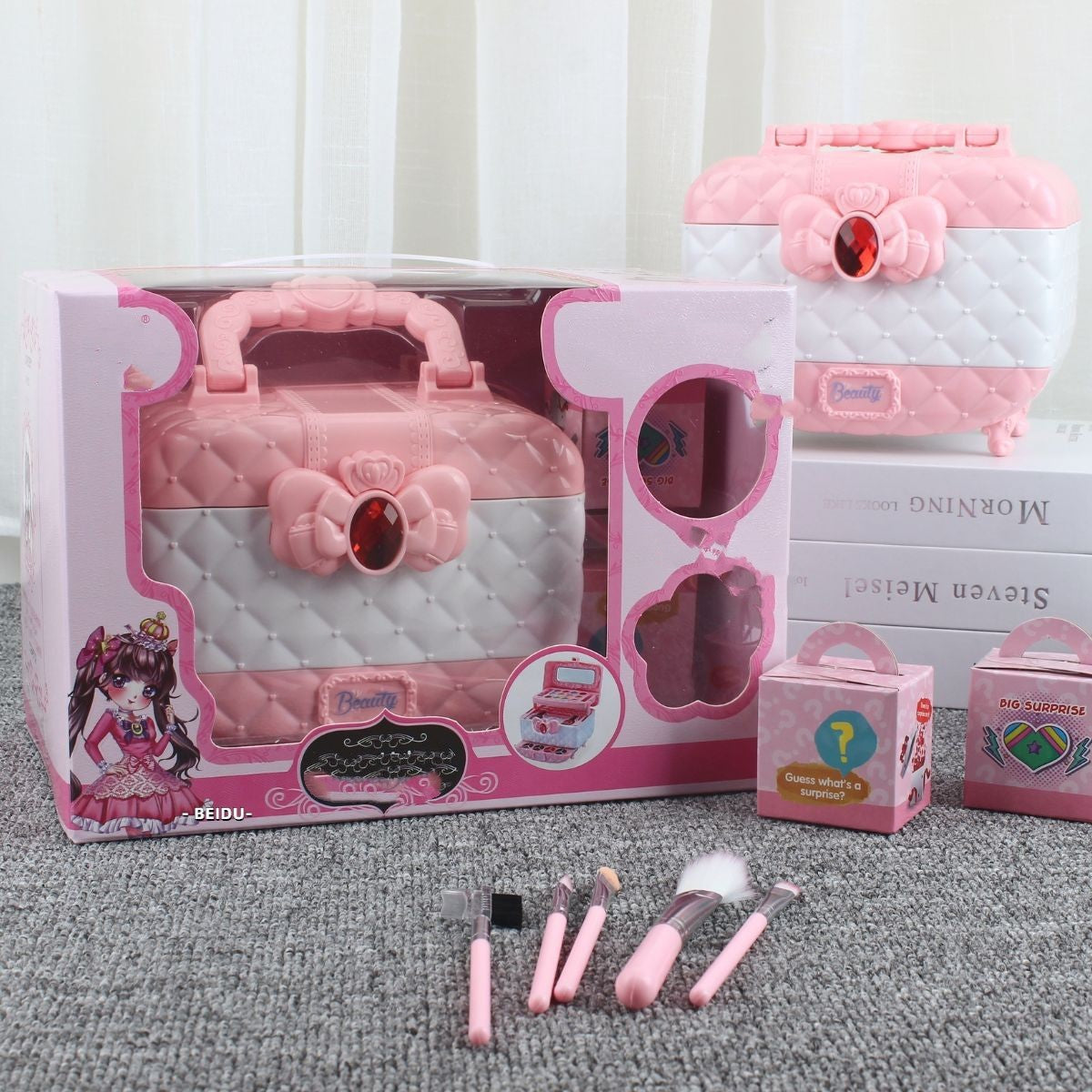 Makeup Gift Box Washable Multifunction Cosmetic Box Nail Polish Toy