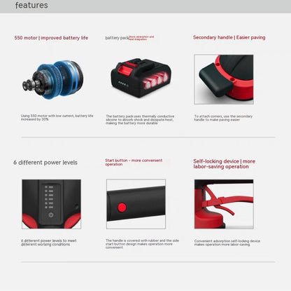 Ceramic Tile Tiling Machine High-power Wall Stickers Brick