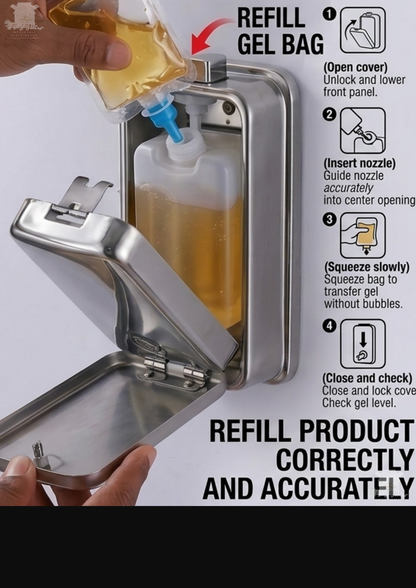 Airtight Ceramic Bathroom Soap Dispenser with Rust-Proof Pump