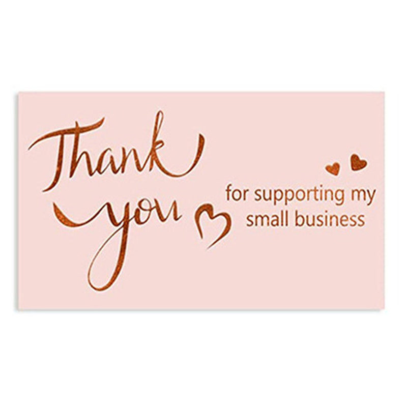 English Holiday Thank You Simple And DIY Creative Greeting Card