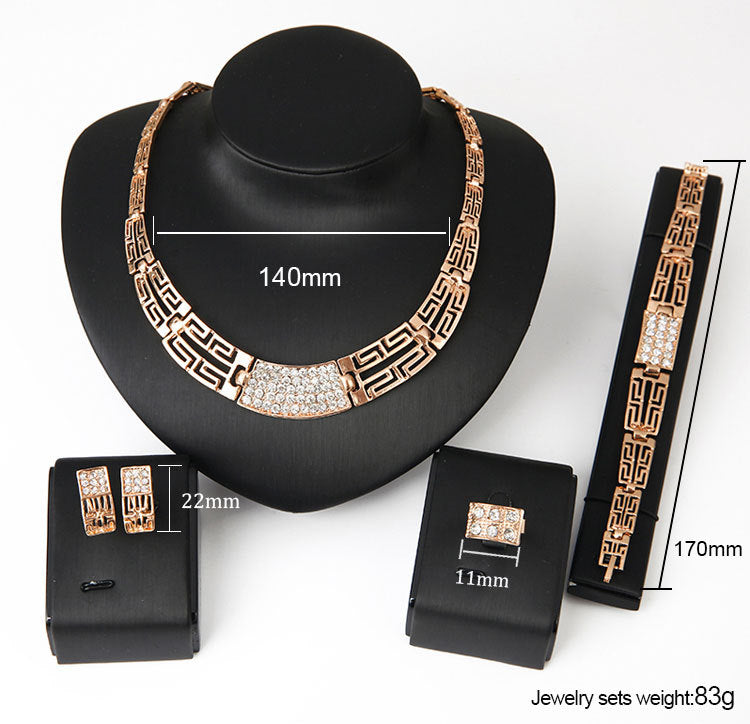 18K Gold Plated Jewelry Jewelry Set - FLIPSTYLEZLLC