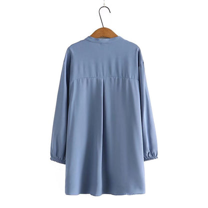 Fashionable Plus Size Women's Skirt Dress With Temperament