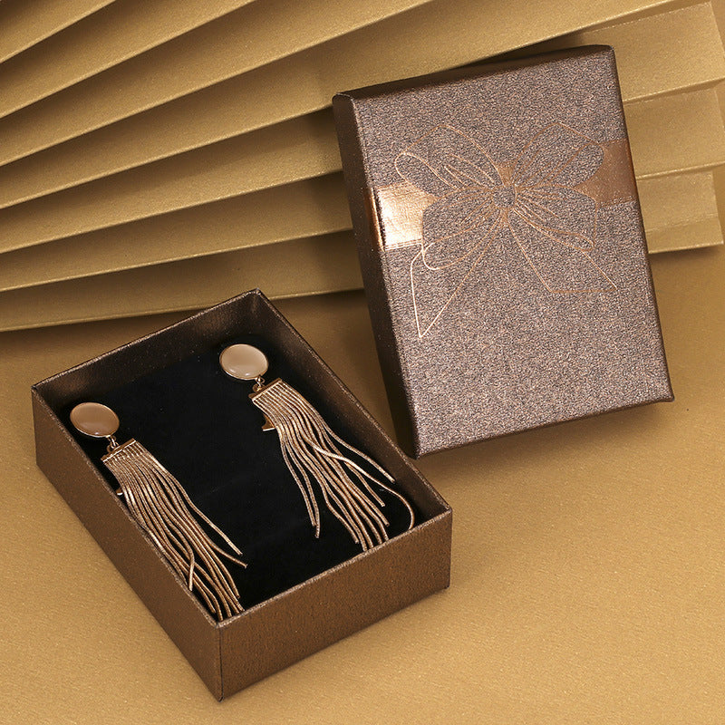 Bow Necklace Earrings Packaging Gift Box