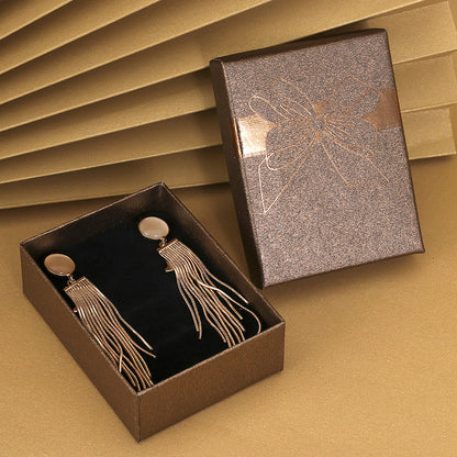 Bow Necklace Earrings Packaging Gift Box
