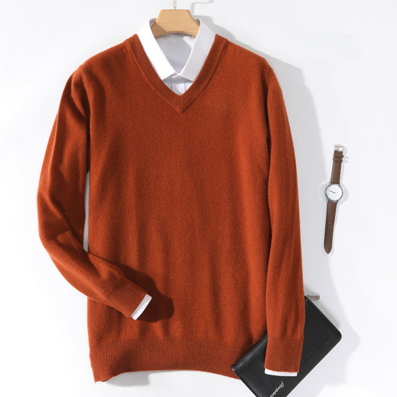Youth Leisure Business Bottoming Sweater Plus Size