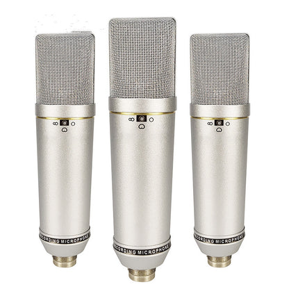 SKU87 Professional Capacitor Anchor Recording K Song Live Microphone