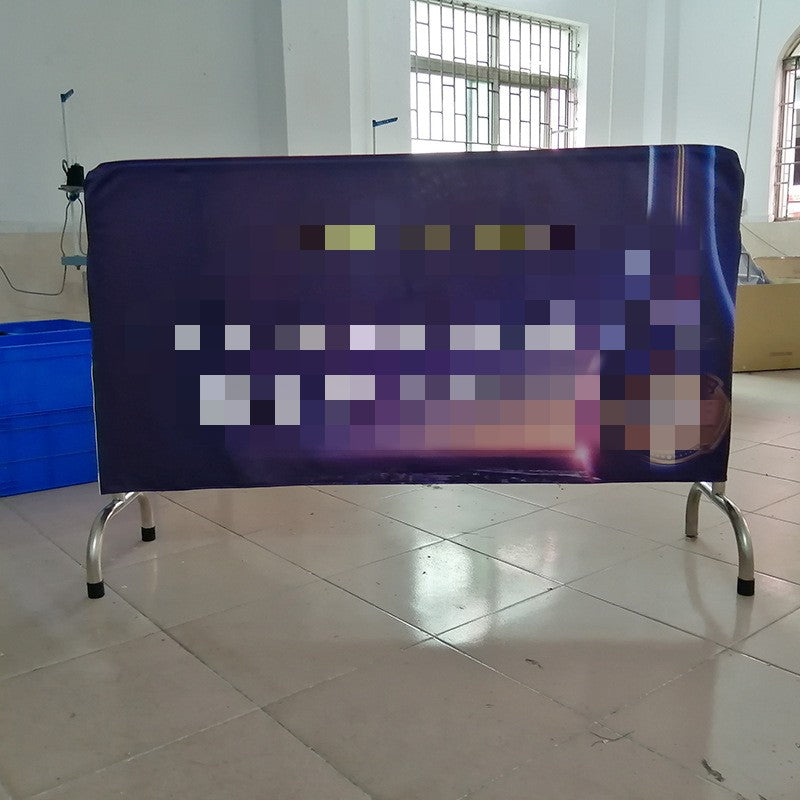 Canvas Stainless Steel Guardrail Advertising Enclosure