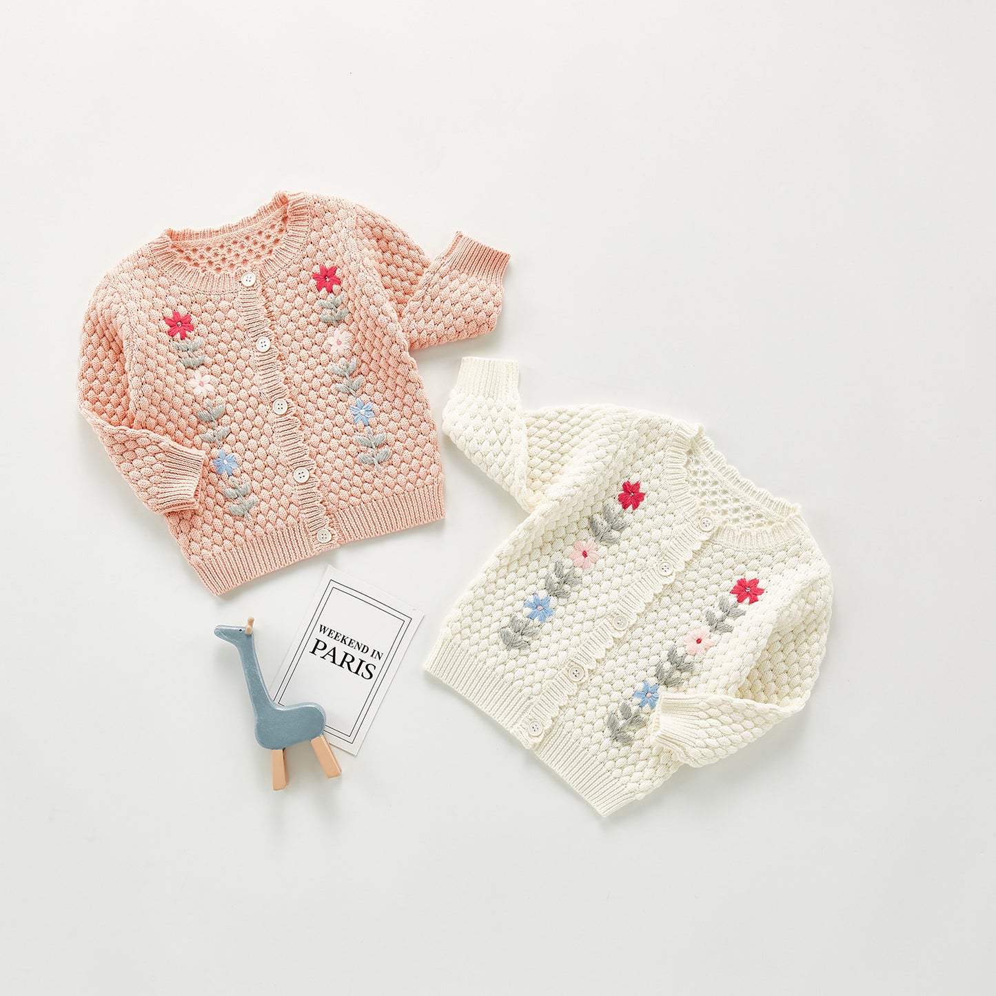 Hand-embroidered Jacket Top All-match Cardigan