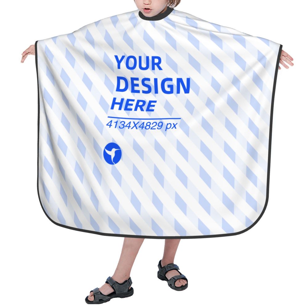 Create Your Own 39x47in Skin-friendly And Dry Children's Haircut Apron