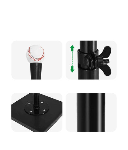 Baseball Trainer Baseball Baseball Base Practice T Seat T-rack Percussion Device