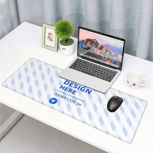 Create your own 12x31.5in Horizontal Oversized Rubber Keyboard Pad