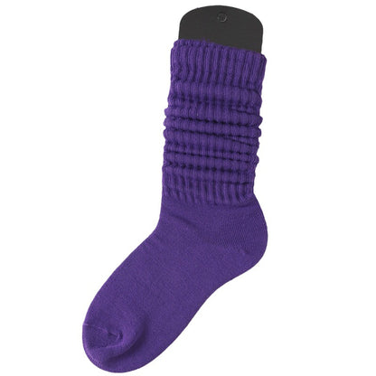 Lazy Bunching Socks European And American Extra Thick Fluffy Loop