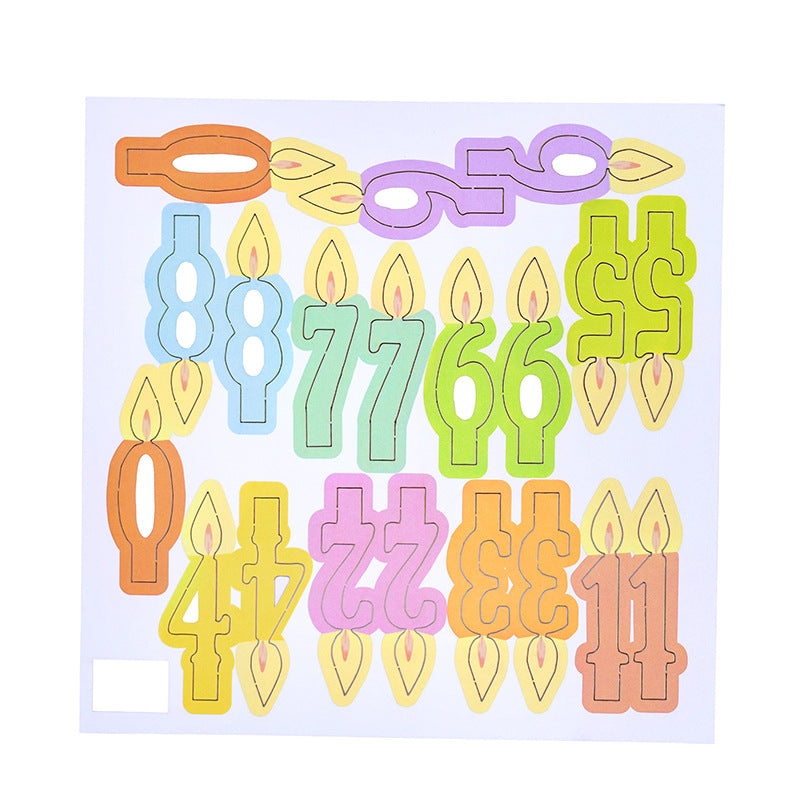 Creative Rainbow 3D Stereoscopic Greeting Cards Handmade Paper Carving