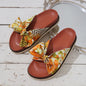 Women's Thick Bottom Round Toe Plus Size Outer Flat Slippers