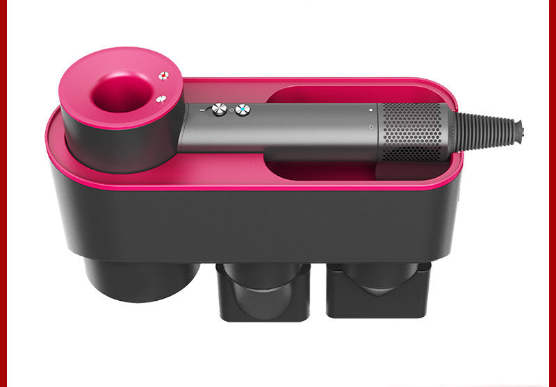 Hair Dryer Bracket Storage Rack Punch Free Cylinder