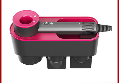 Hair Dryer Bracket Storage Rack Punch Free Cylinder