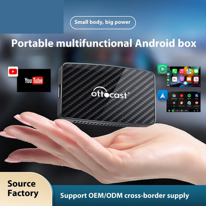 Wired To Wireless CarPlay Android Auto 2-in-1 Android Box