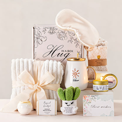 Blanket Bath & Spa Set Aromatherapy Candle Gift Set