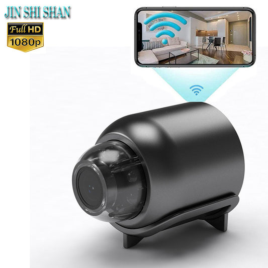 1080P Hd Night Vision Small Monitor Wireless Wifi Remote Surveillance Camera Home Network Camera